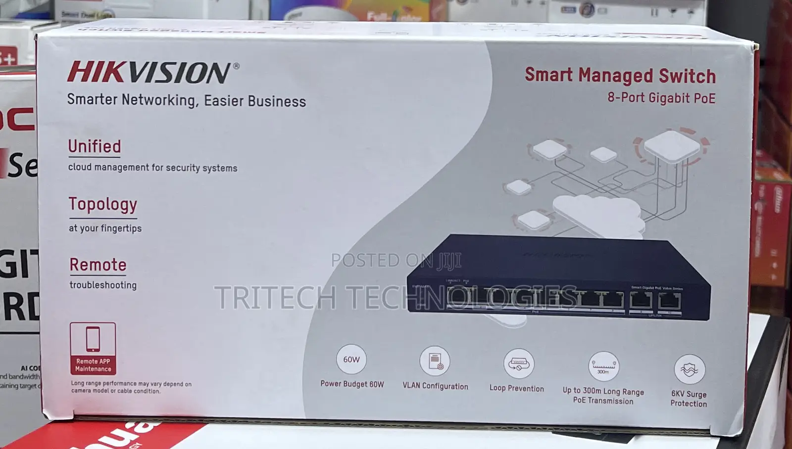 Hikvision 8port Poe Switch With 2uplink Ds-3e1510p-E1/M