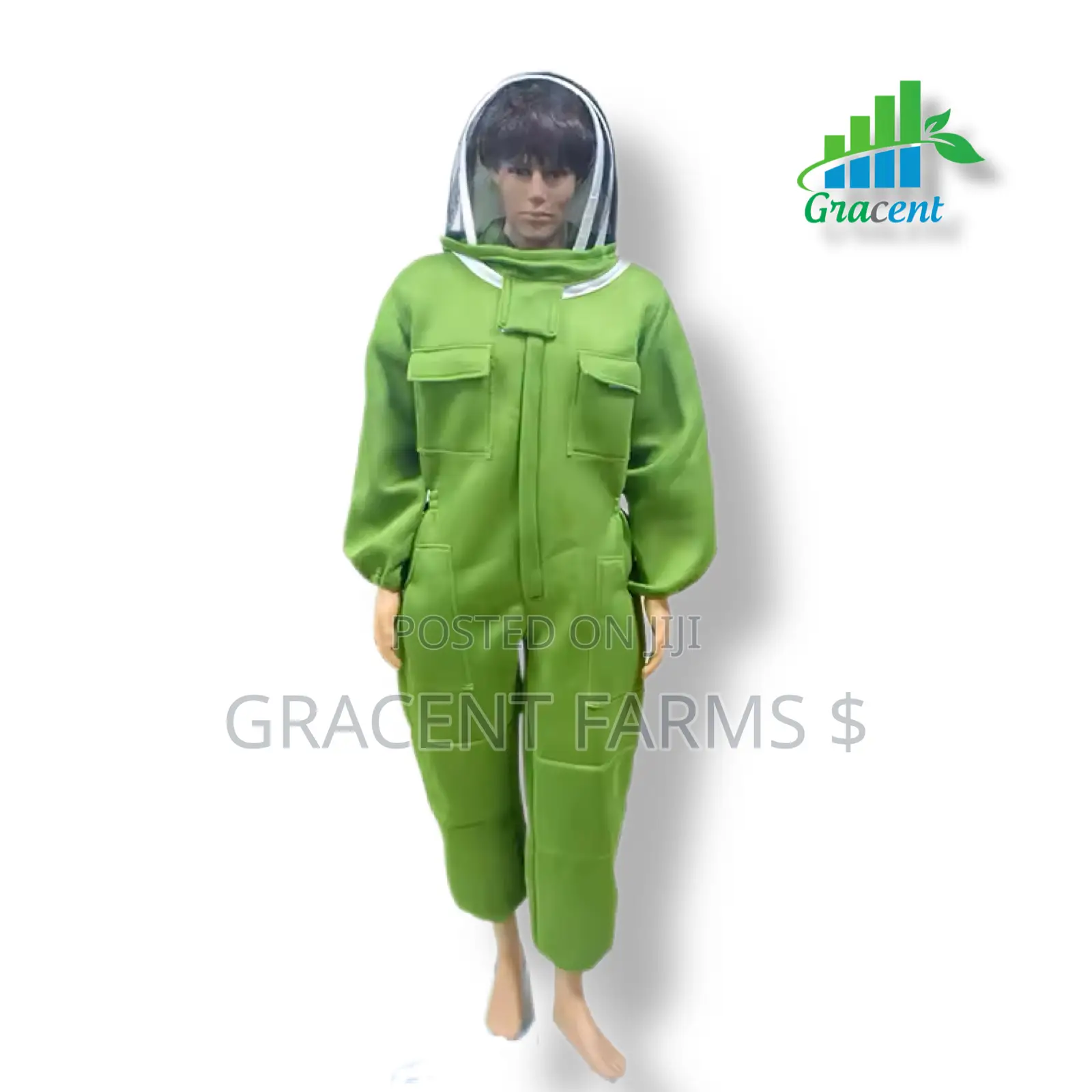 3d Green Ultra Ventilated Astronaut Bee Suit With Pair Of Gloves