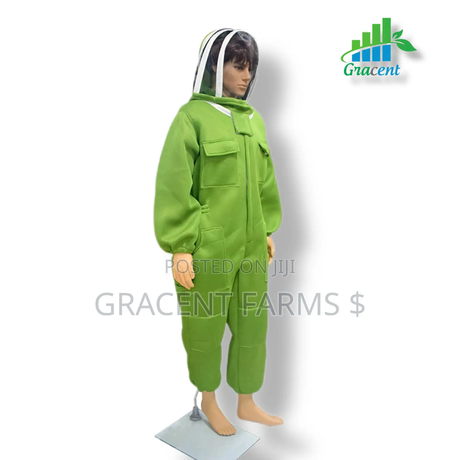 3d Green Ultra Ventilated Astronaut Bee Suit With Pair Of Gloves