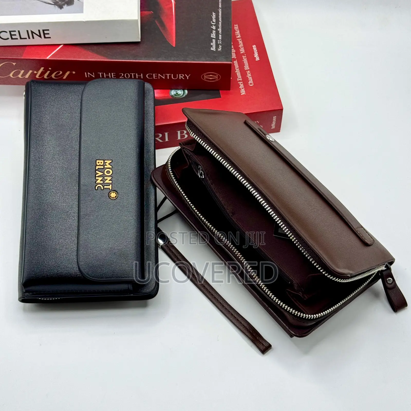Montblanc Long Male Purse Vintage Leather