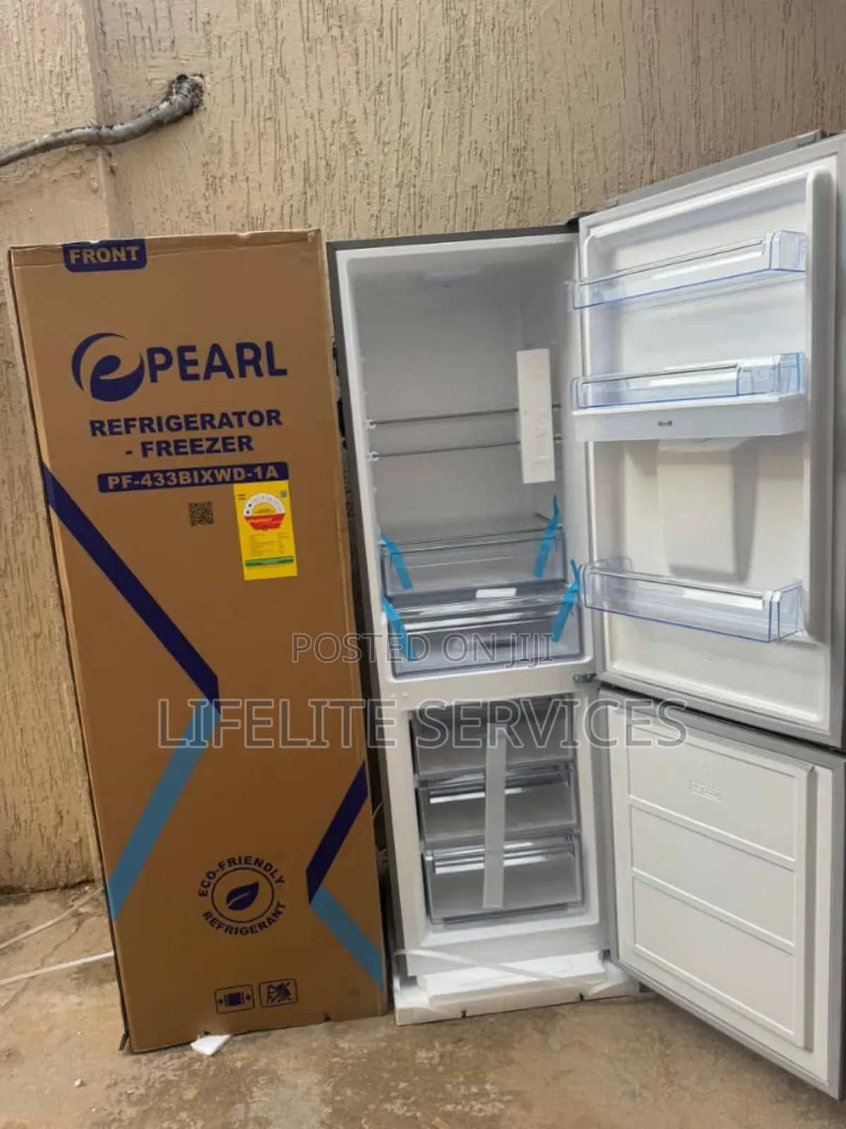 Refrigerator + Inbuilt Dispenser Pearl 309