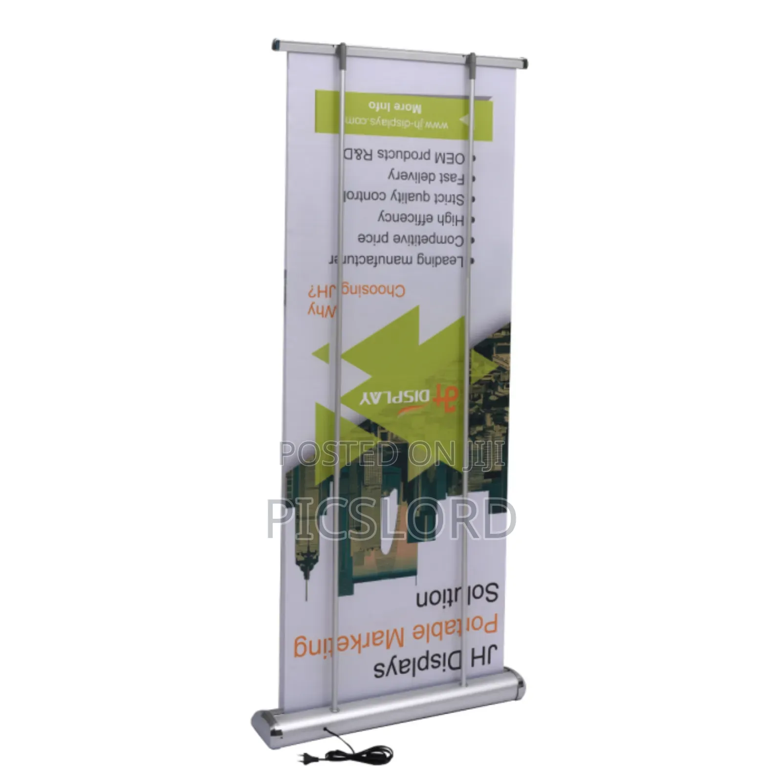 Electric Pull Up Banner