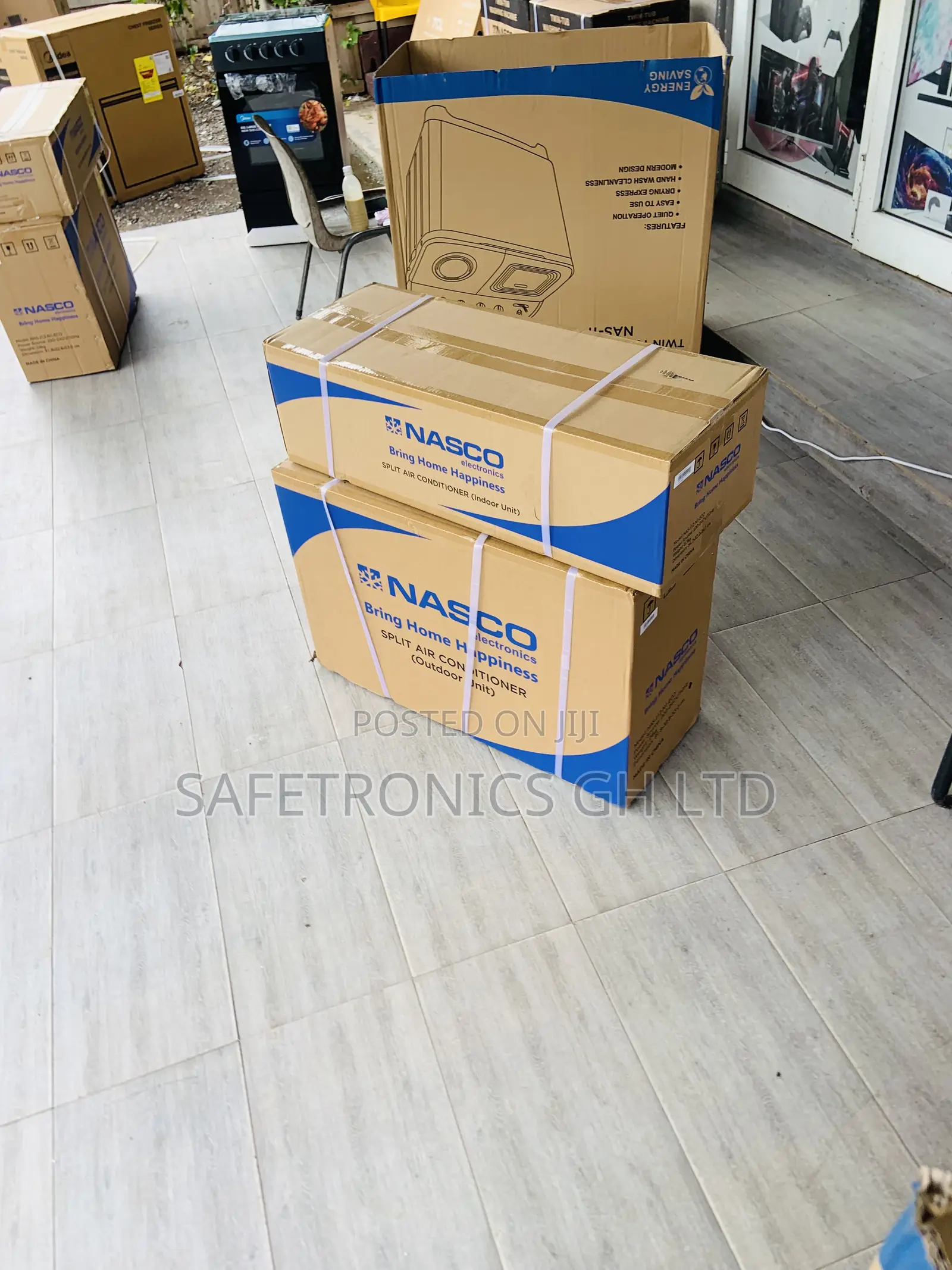 Check Out Design Nasco Split 1.5 Horsepower White Ac
