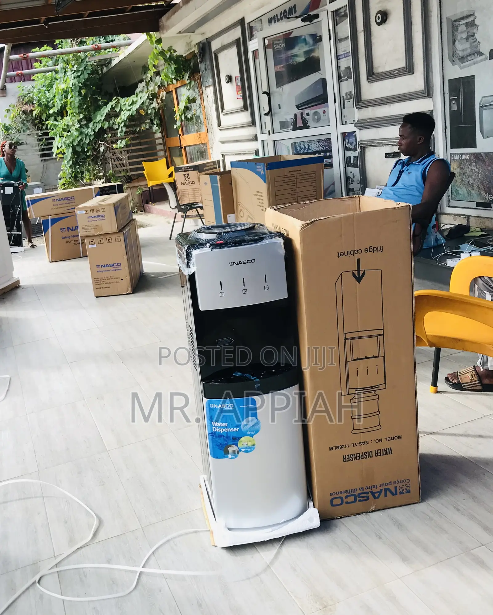 Well Built Nasco 3 Tray Water Dispenser(Wd Nas-Yl-1128).