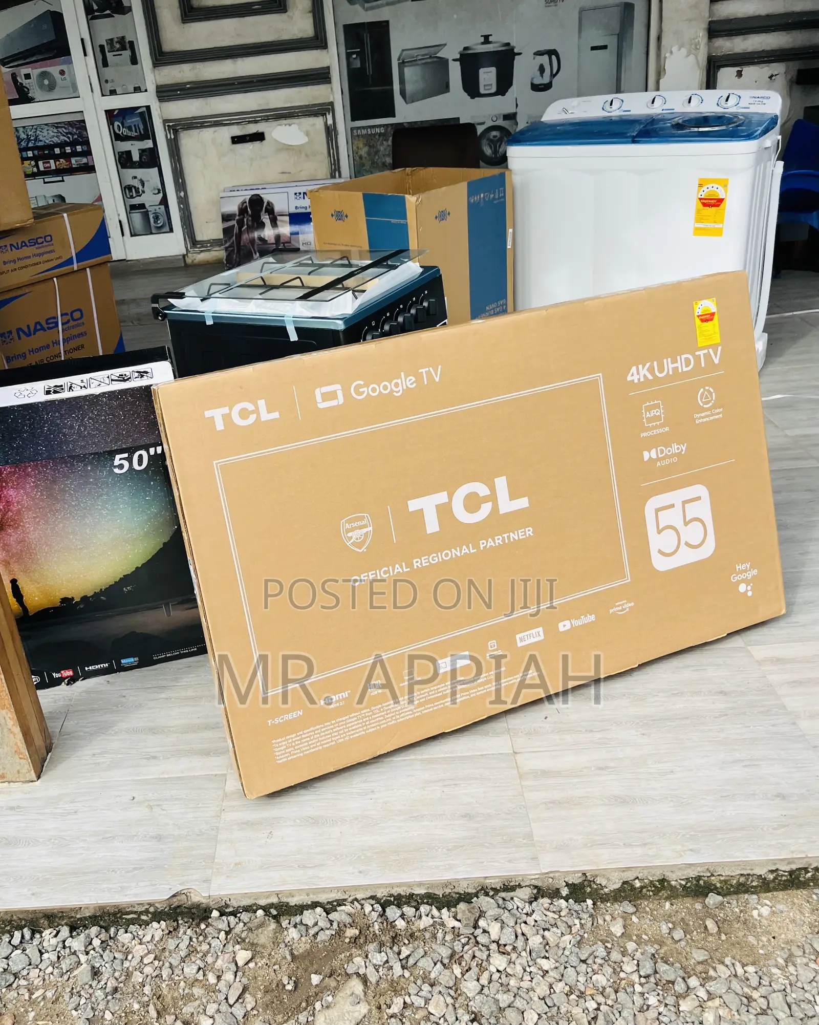 Uhd Smart Android TCL 55p635 55 Inch Television.
