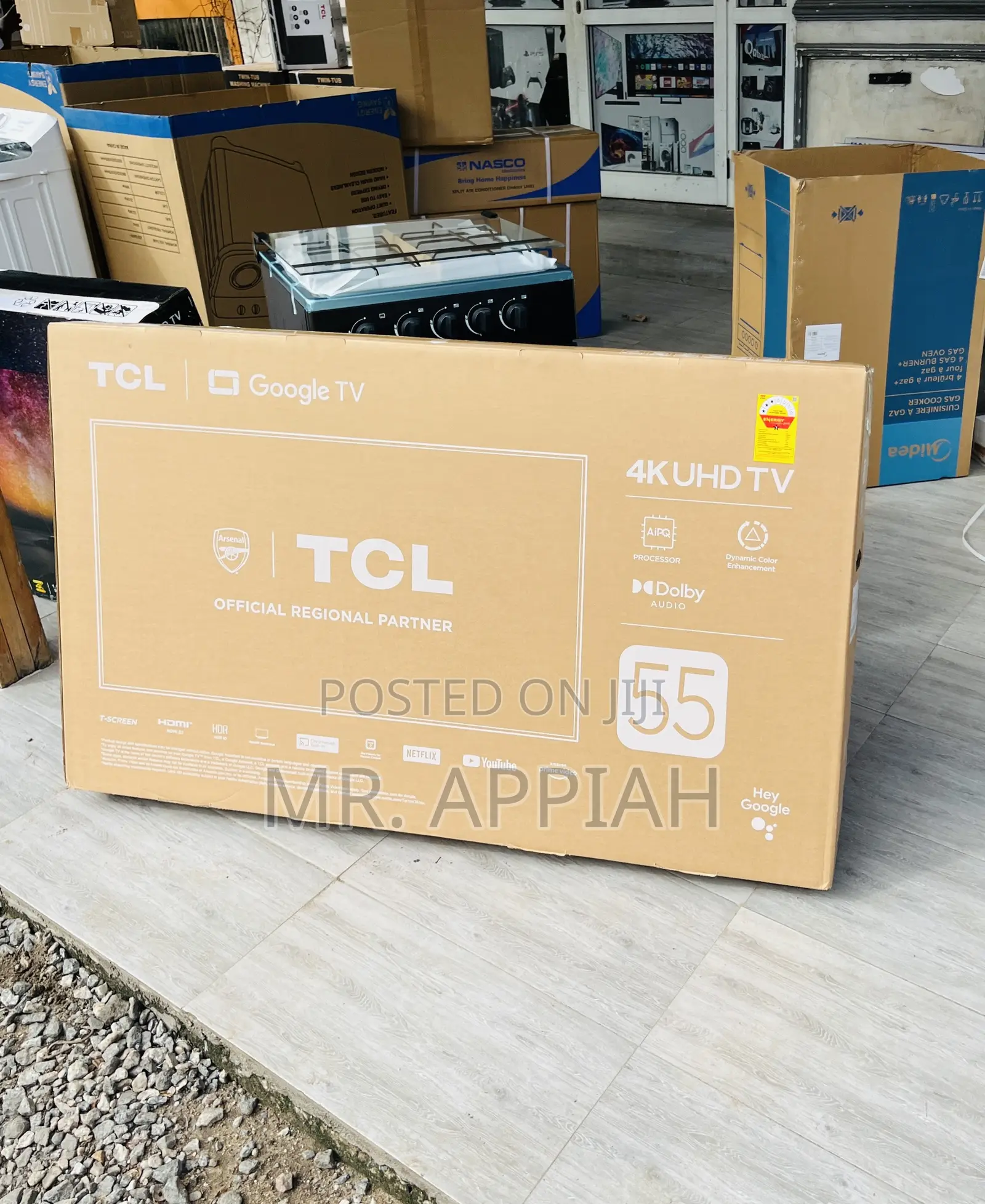 Uhd Smart Android TCL 55p635 55 Inch Television.