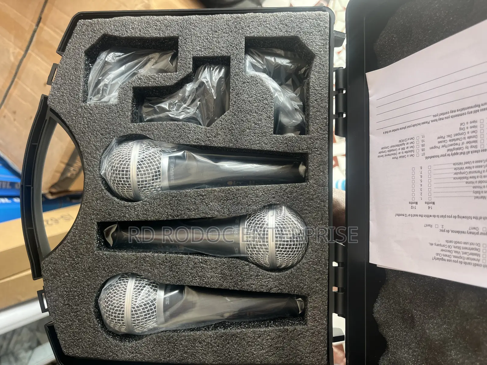 Shure Sm58 3 In 1 Mic
