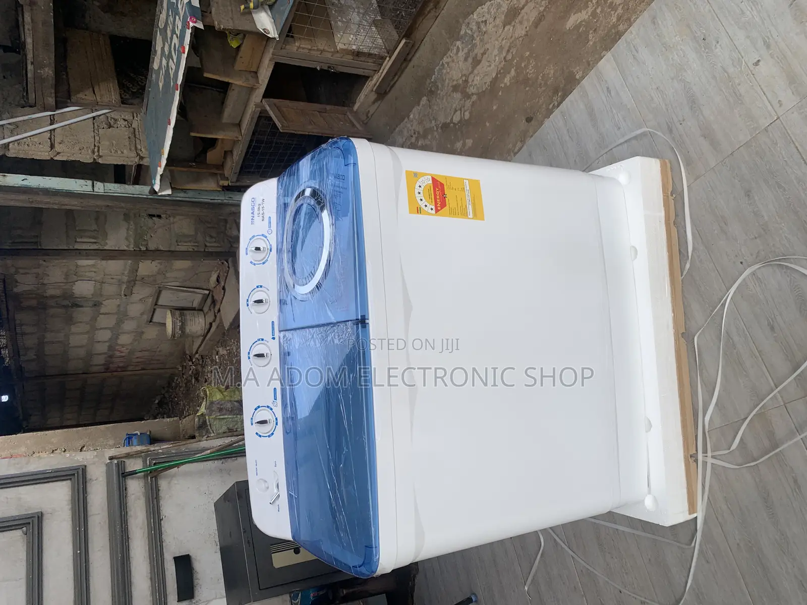 New Nasco 15 Kg Semi Automatic Washing Machine
