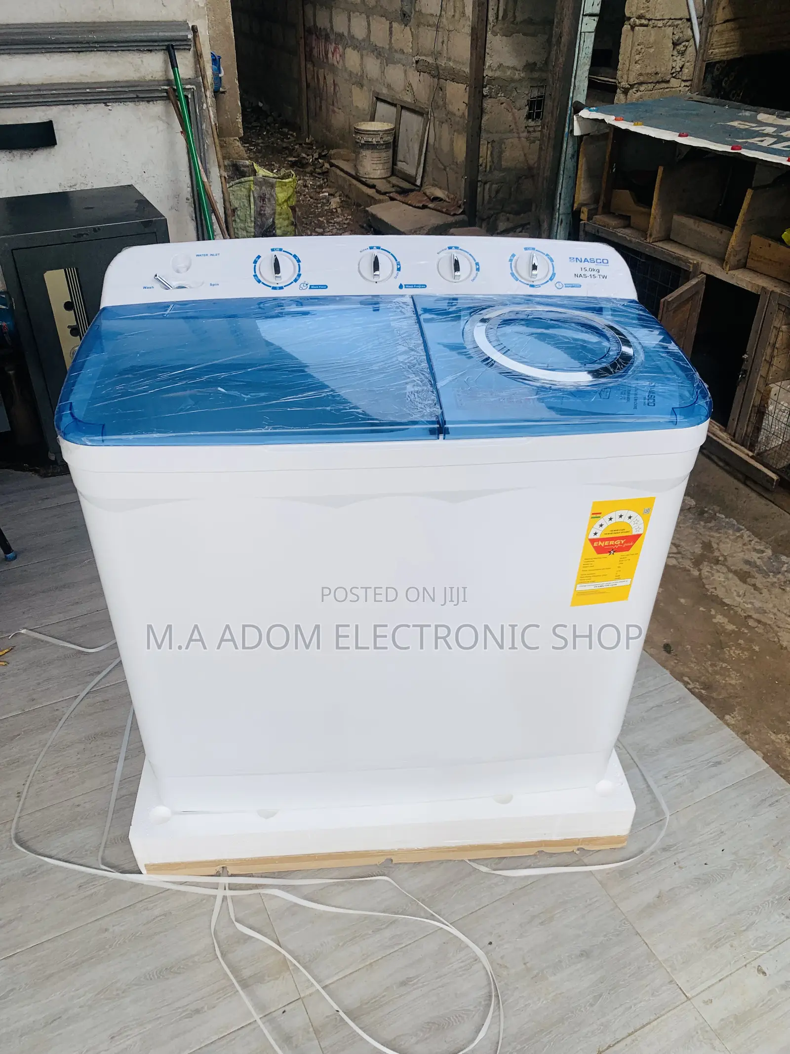 Wash Spin 15kg Nasco Washer
