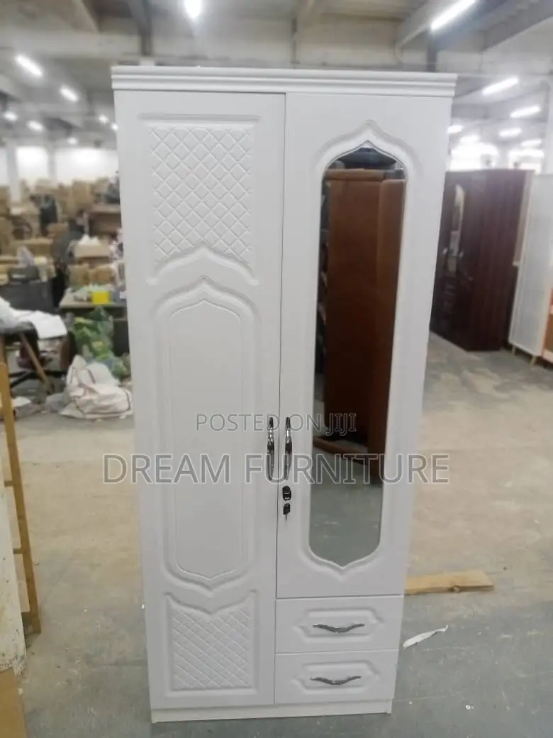 Two in One Wardrobe)With Mirror)