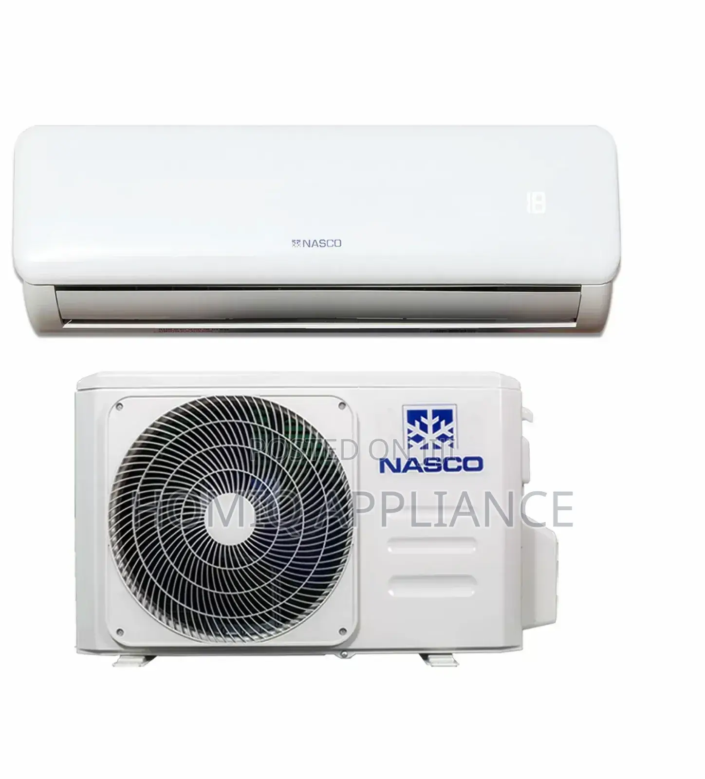 Nasco 1.5hp R410a Aircondition : Durable Efficient Cooling