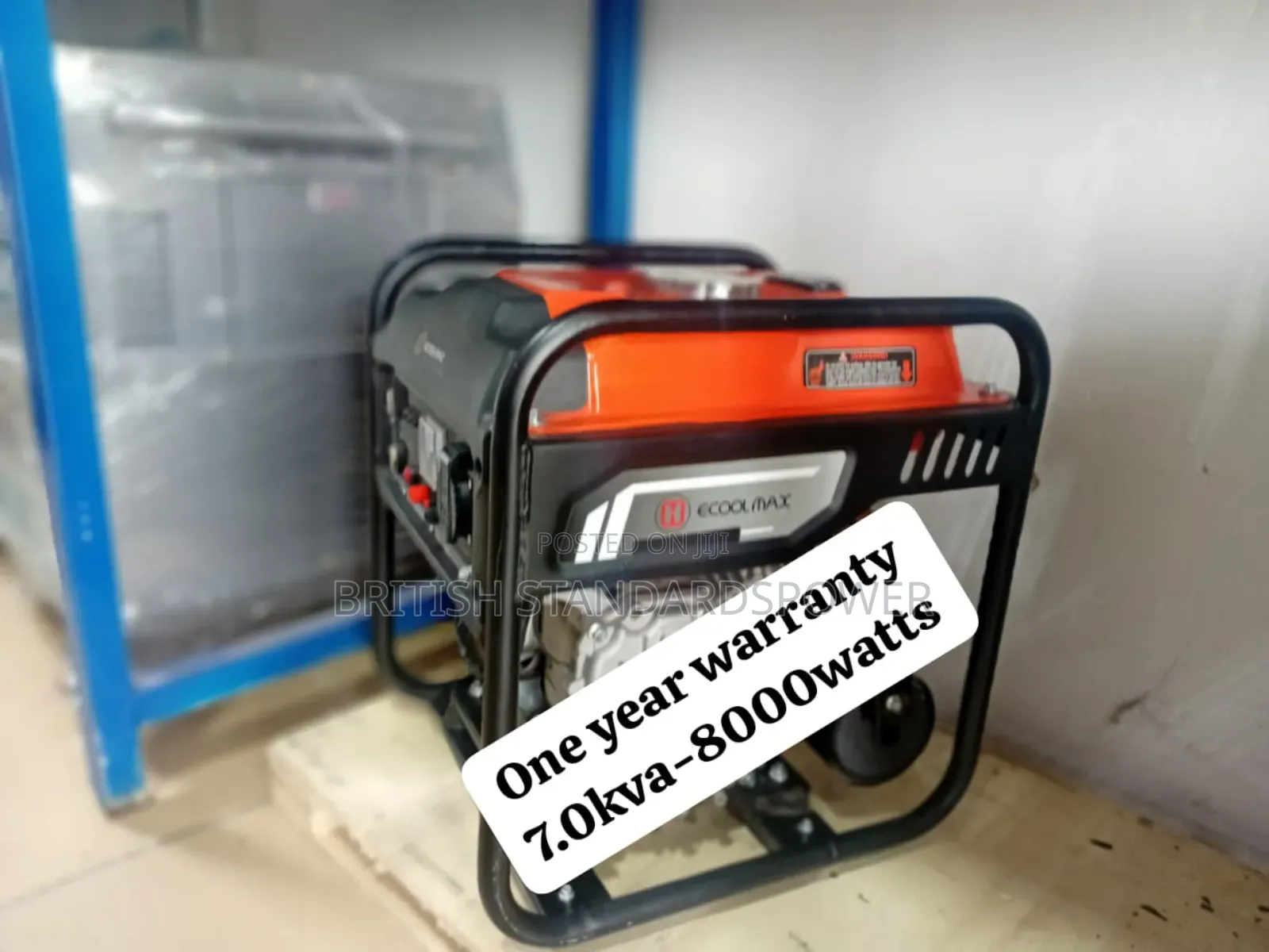 High Availability 7.0kva Petrol Generator