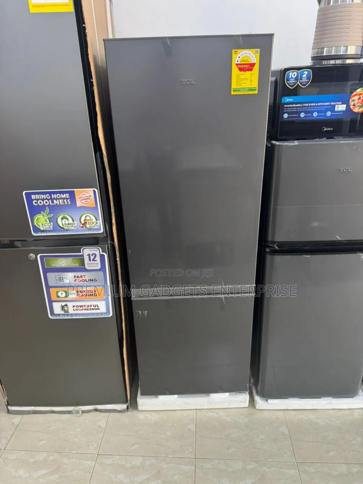 TCL Mechanical Control 162ltr Bottom Mount Refrigerator