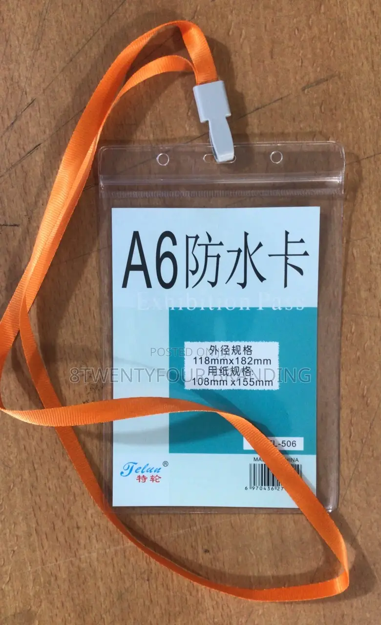 Conference Tags A6 Size (Minimum Order 100pcs)
