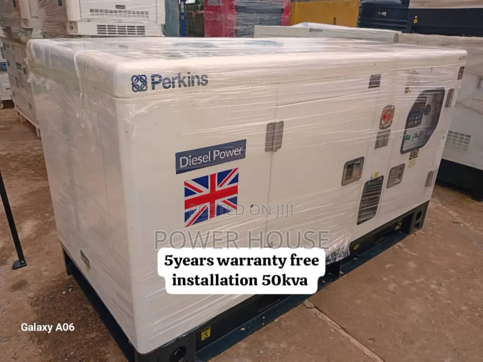 Exclusive Serene Console 50kva Perkins Diesel Plant 50kva