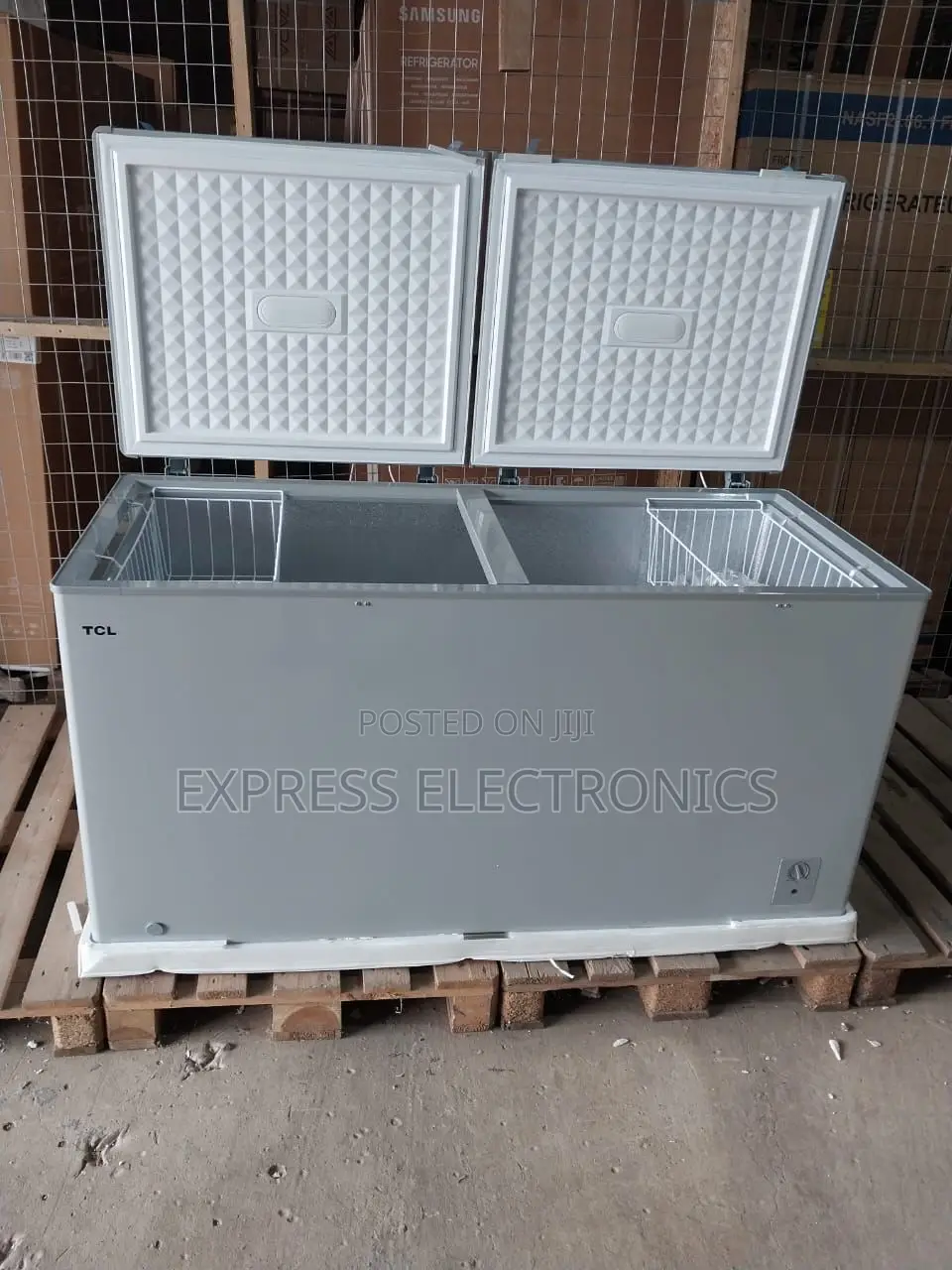 Very Affordable TCL Chest Double Door Freezer 520l