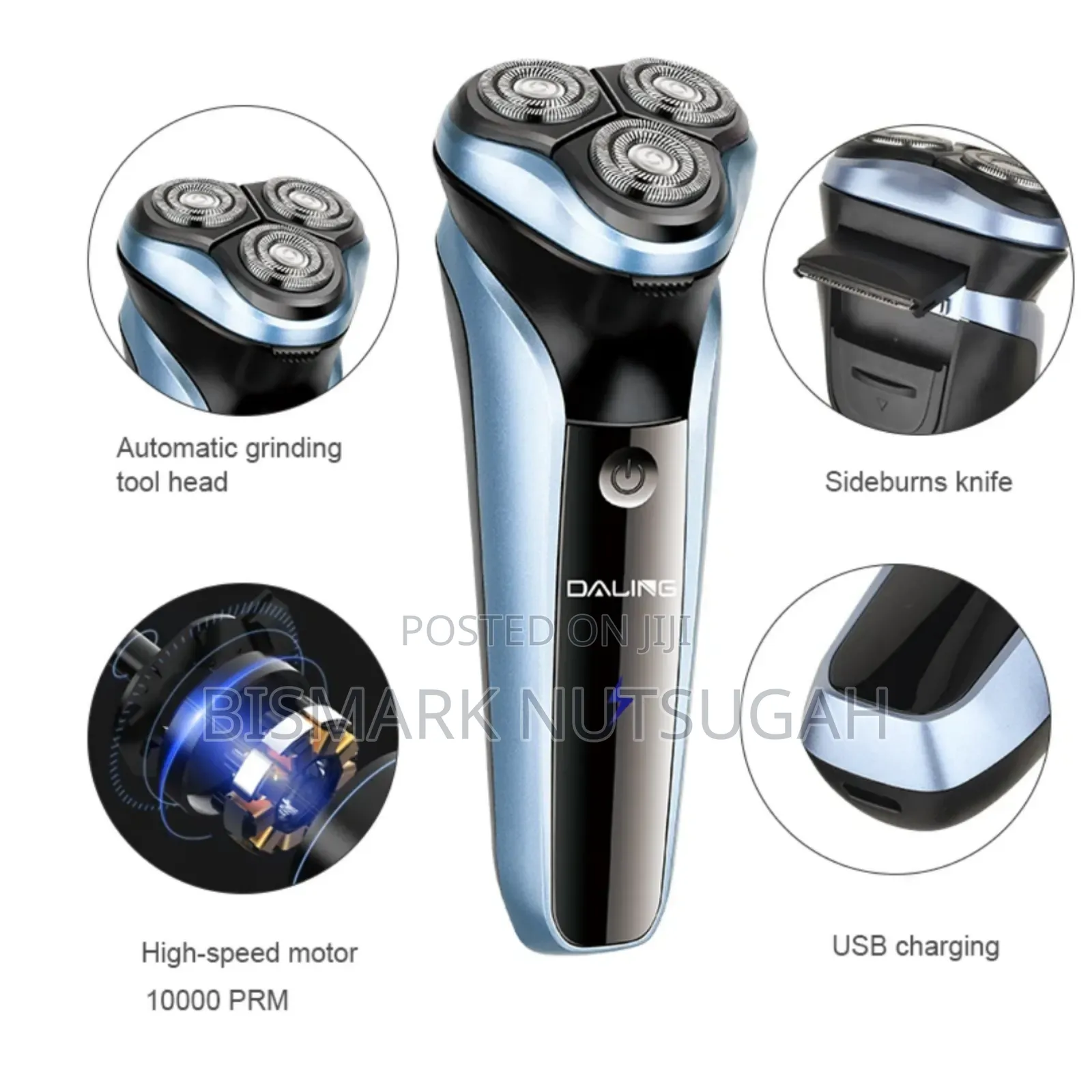 Electric Razor Triple Blade Shaver