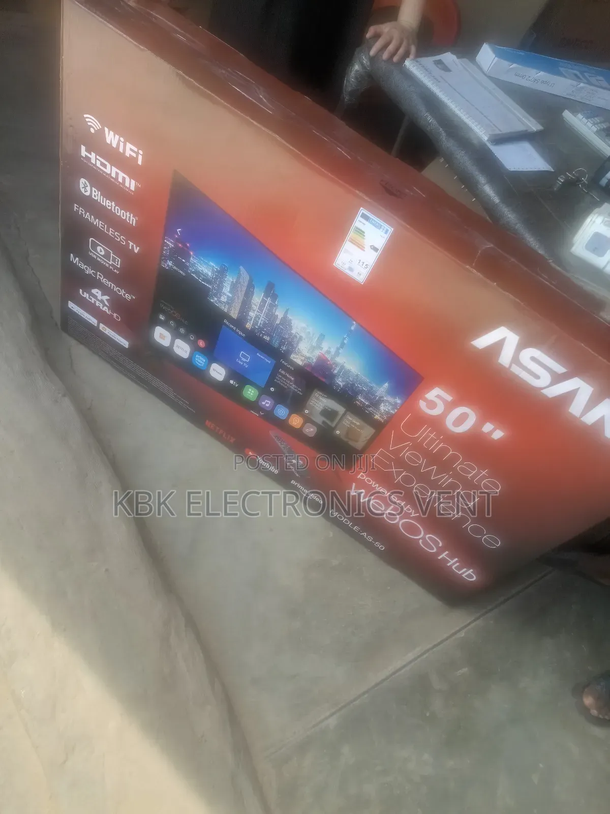 Asano 50" Smart(Webos) Satellite Digital+ Magic Remote