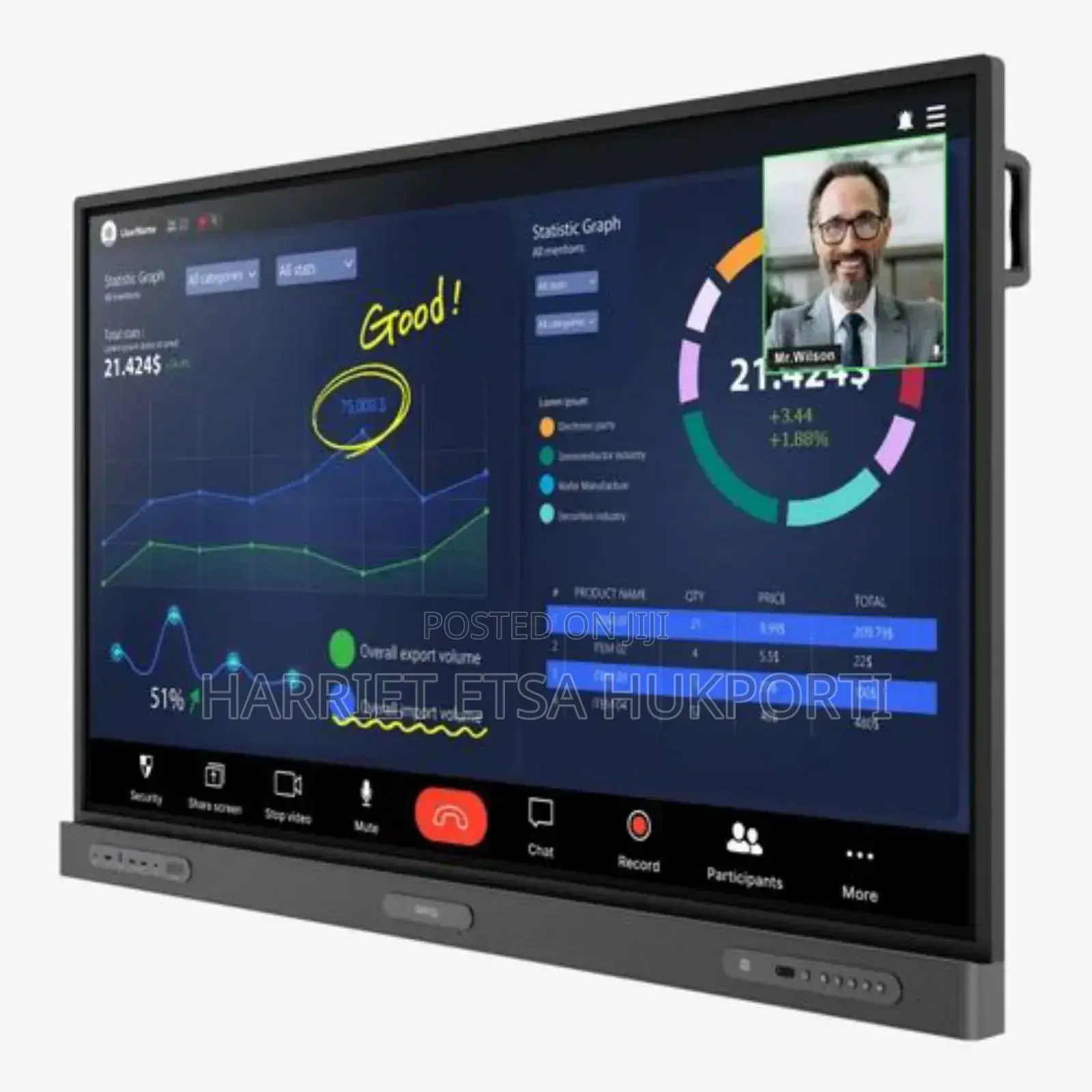 75inch Benq Interactive Flat Panel Touch Screens Fm Germany