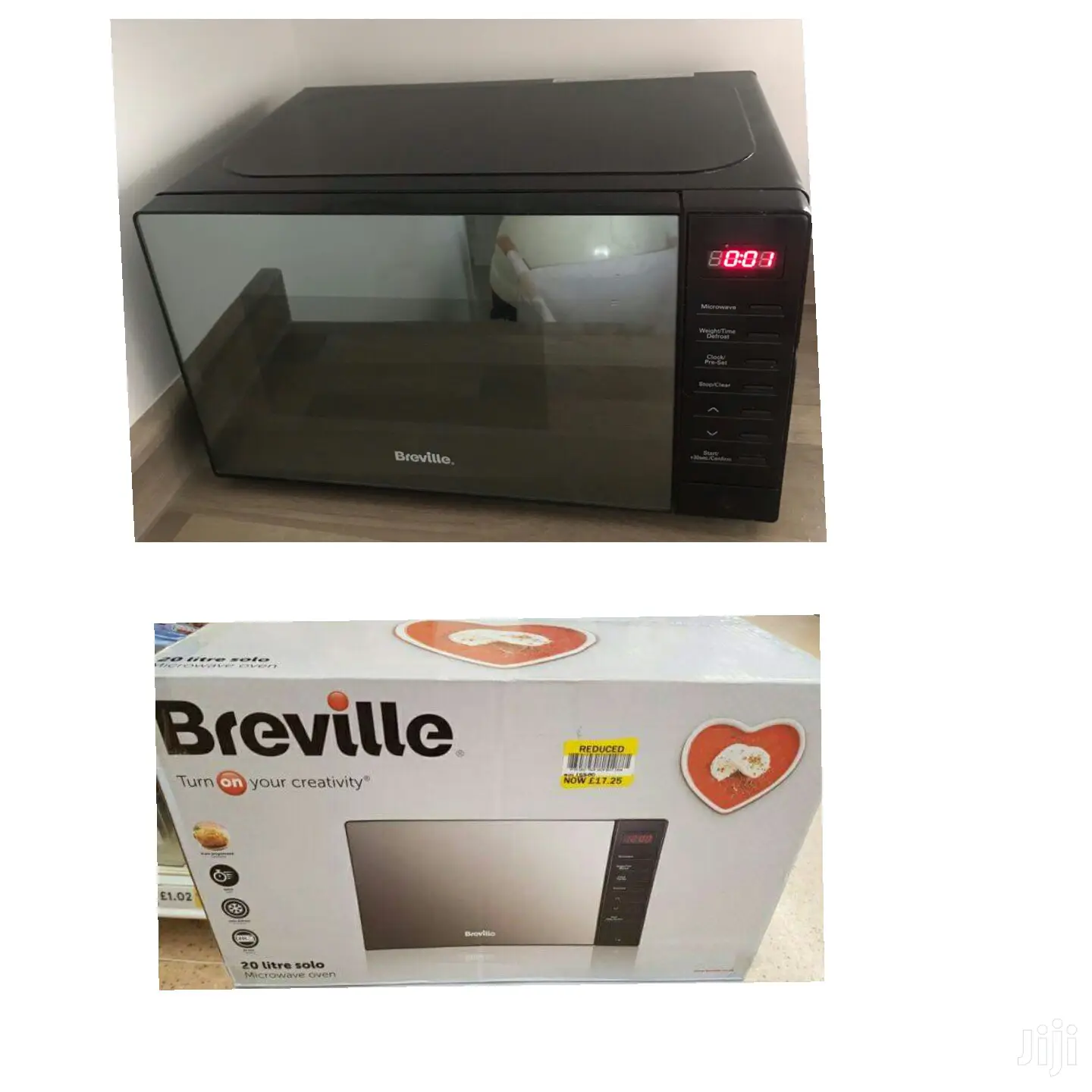 20.L Breville Digital Microwave From Uk