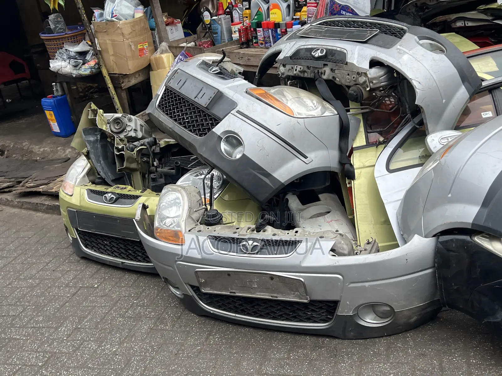 Chevrolet Matiz 3 Front Cut and Bumper’S Available
