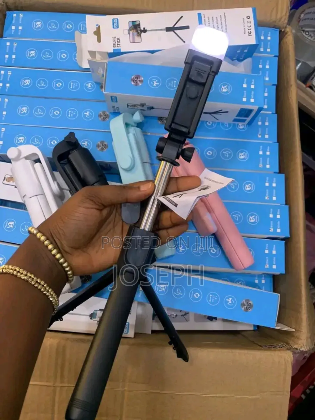 Selfie Stick 3mode Light