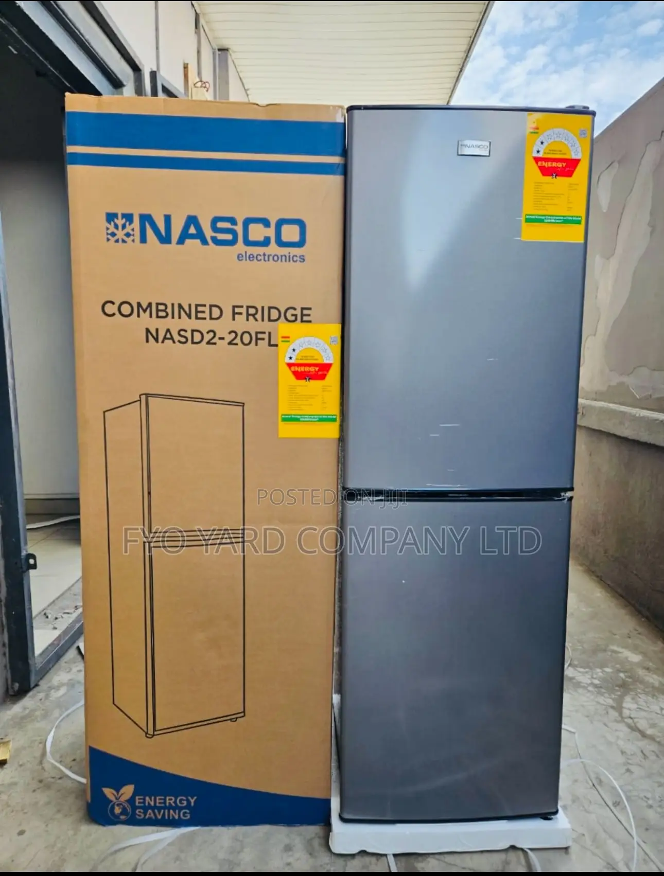 Best of Quality Nasco Big Size Double Door Fridge (158l)