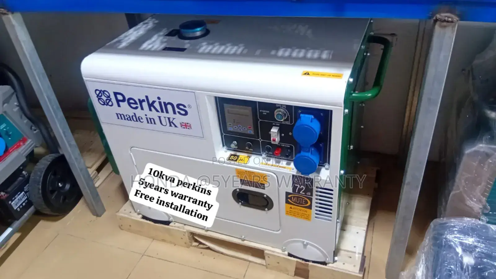 Energy Conservation Service Perkins 10kva 13000watt Diesel