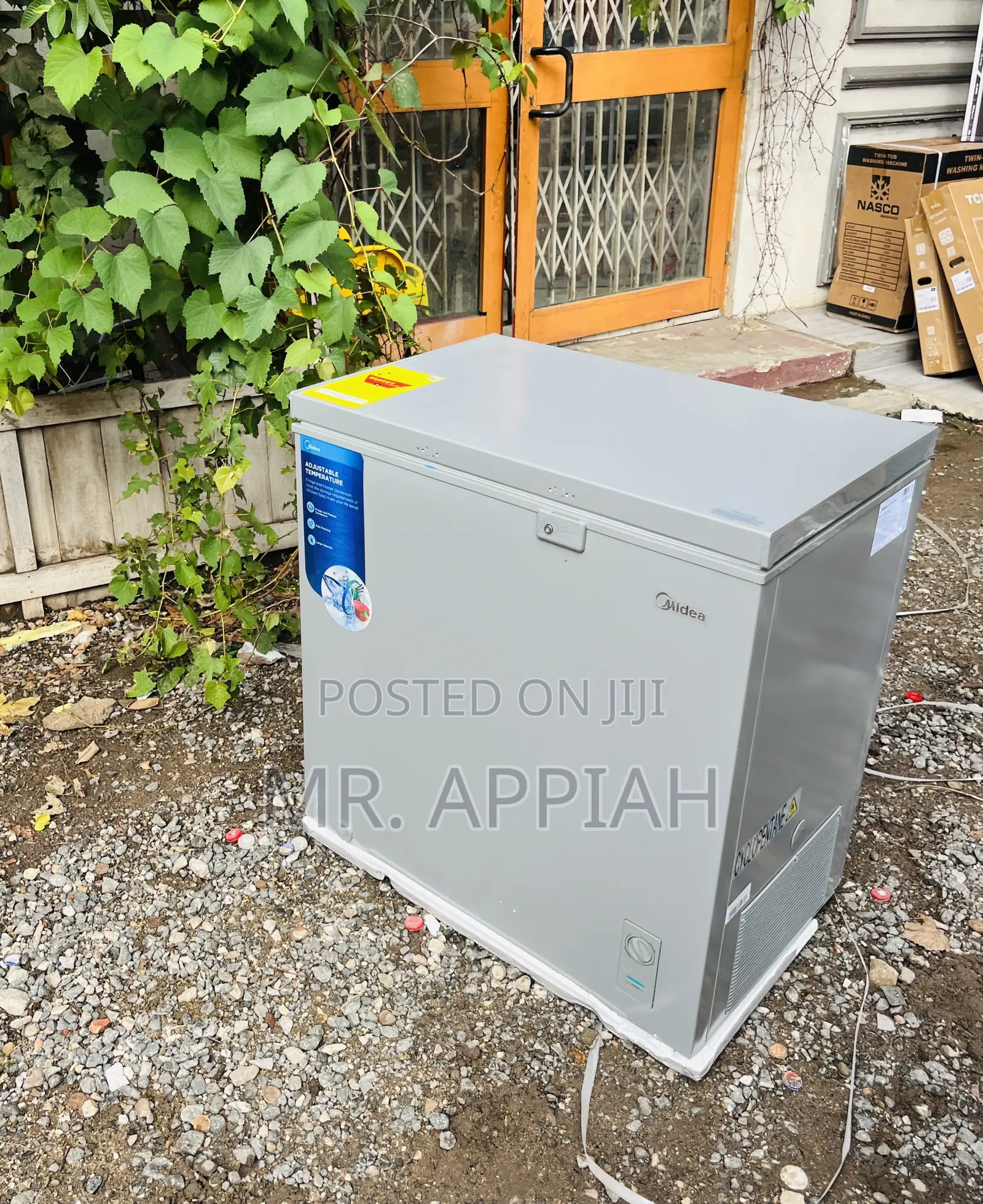 Extremely Chilling Midea 200liters Single Door Freezer.