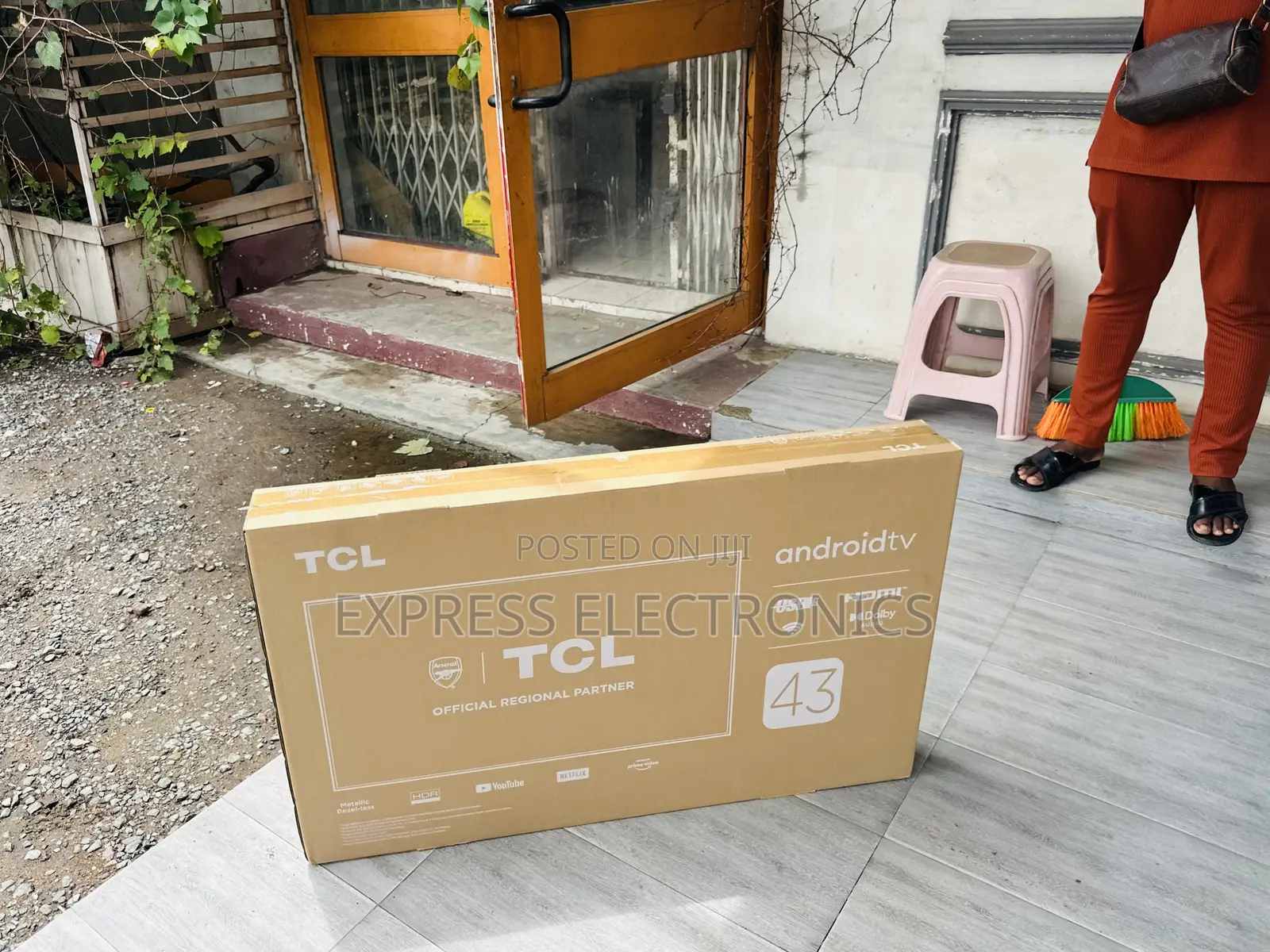 Brand New TCL Tv FHD Smart Satellite 43”S45000a