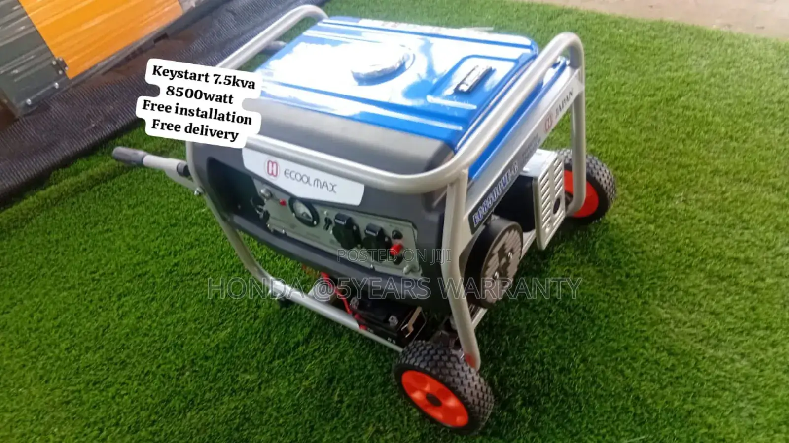 Residential Energy Solution Ecoolmax 7.5kva 8500watt Petrol
