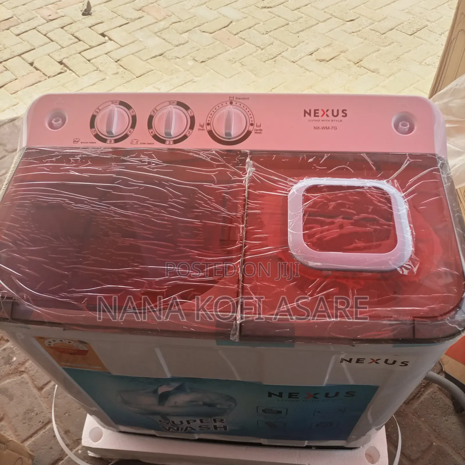 Nexus 7kg Semi Automatic Washing Machine