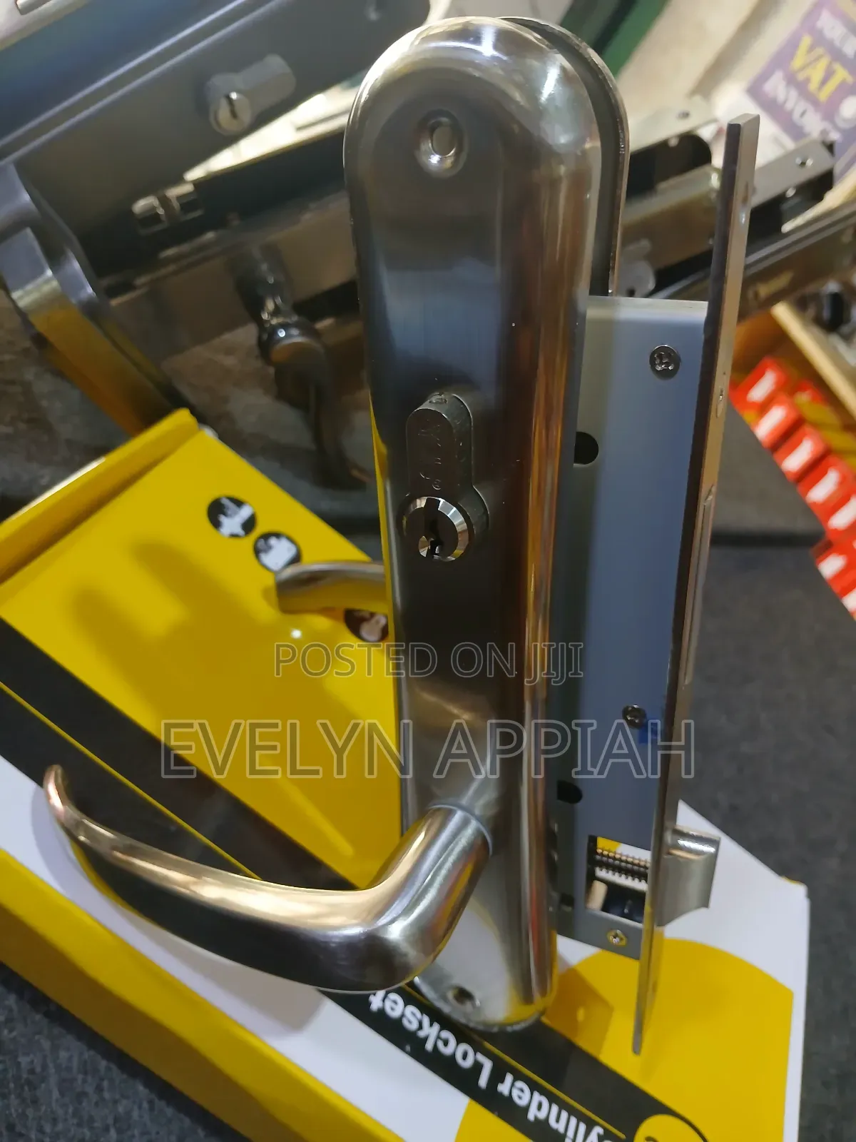 Yale Door Lock Siver