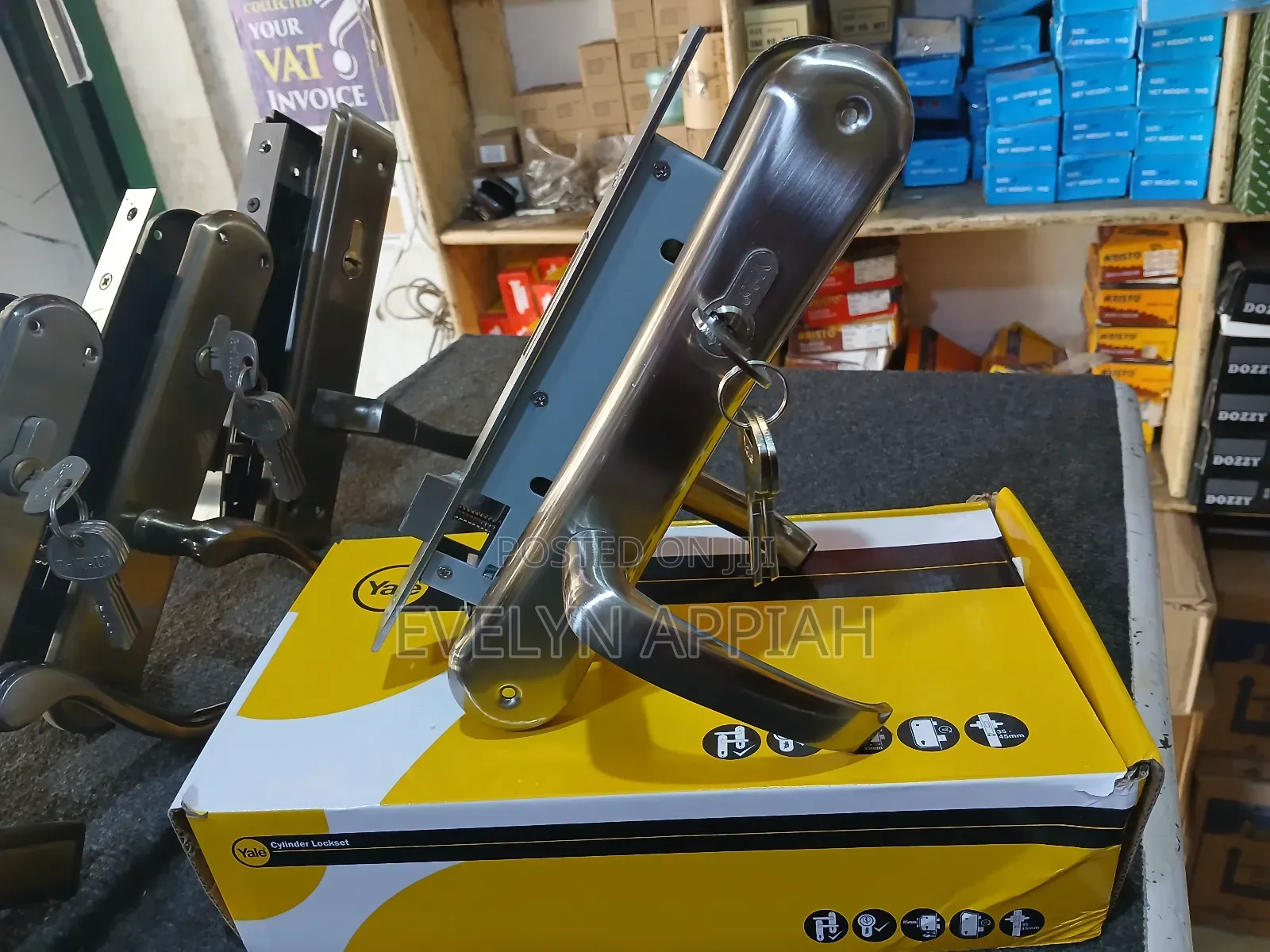 Yale Door Lock Siver
