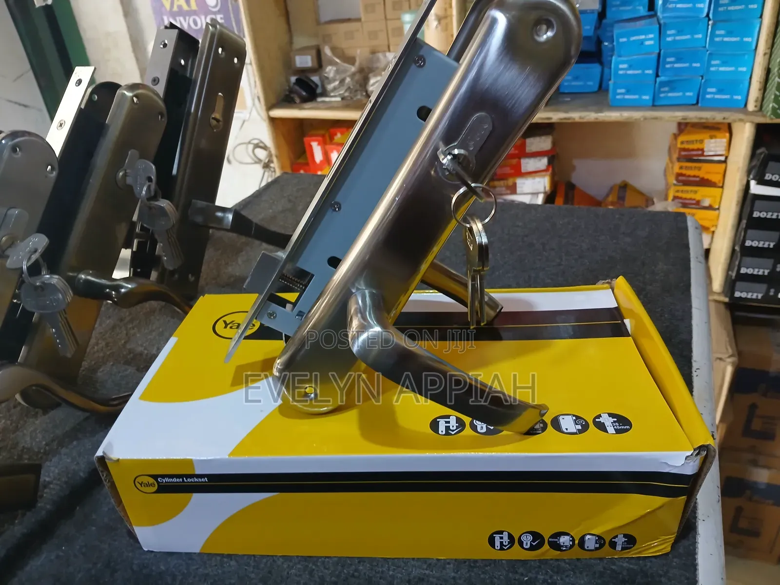 Yale Door Lock Siver