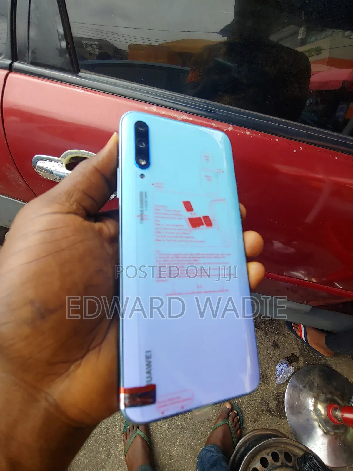 New Huawei Y9s 128 GB Blue