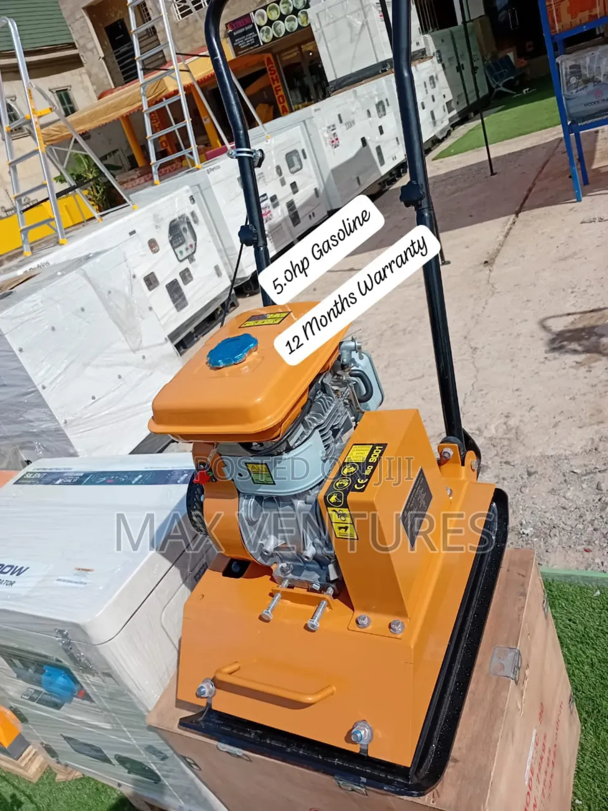 5.0hp Brand New Plate Compactor Eterna Power Gasoline