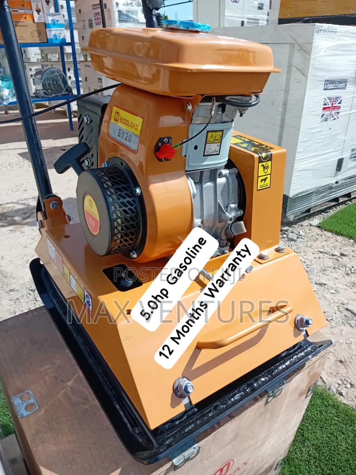 Newly Stocked Plate Compactor Ey20 Engine Nimbus Relay