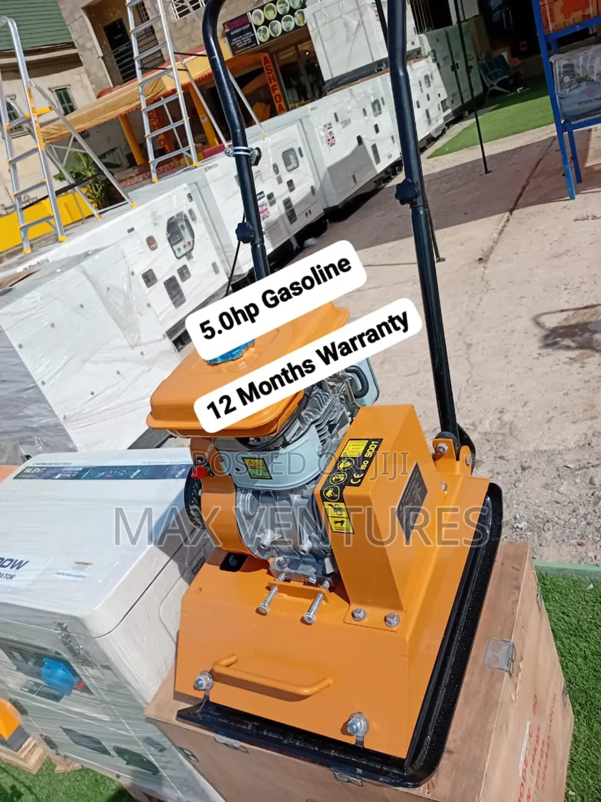 New Stock Japan Plate Compactor 5.0hp Eterna Flow
