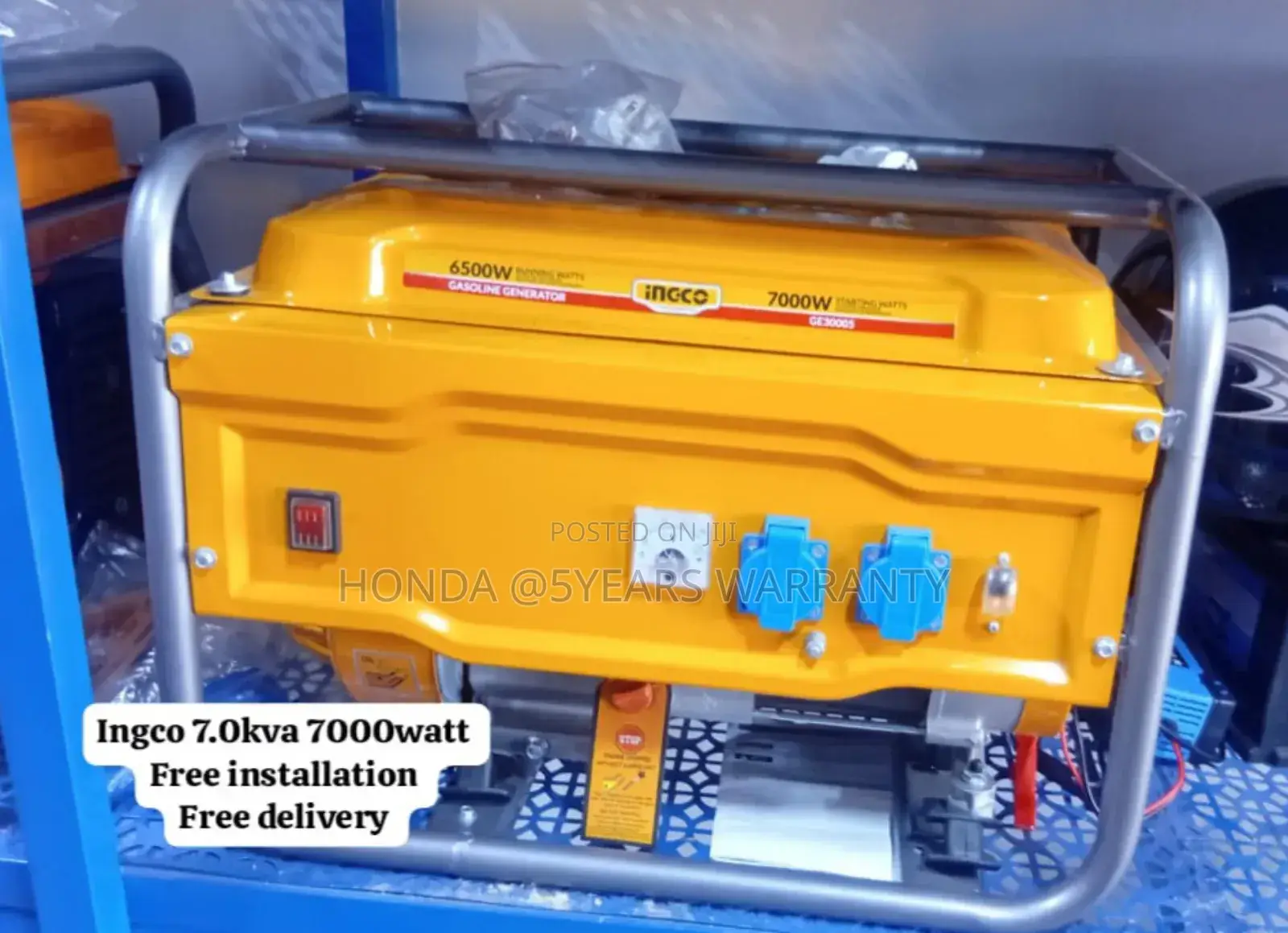 Energy Simplified Ingco Petrol Generator 7kva 7000watt