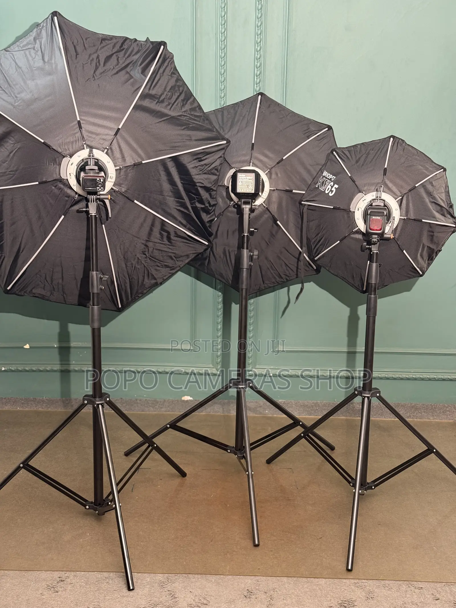 65cm Triopo Rapid Folding Softbox + Grid + Brackets