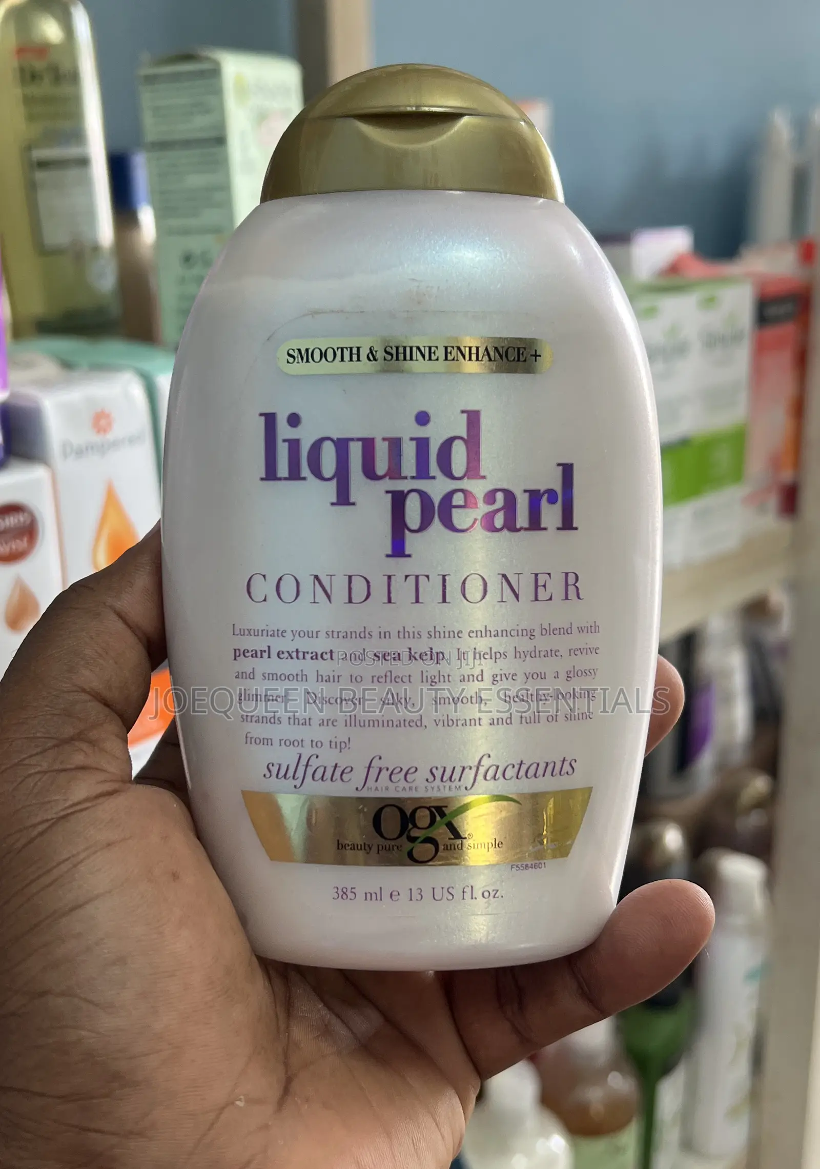 Ogx Liquid Pearl Shampoo And Conditioner