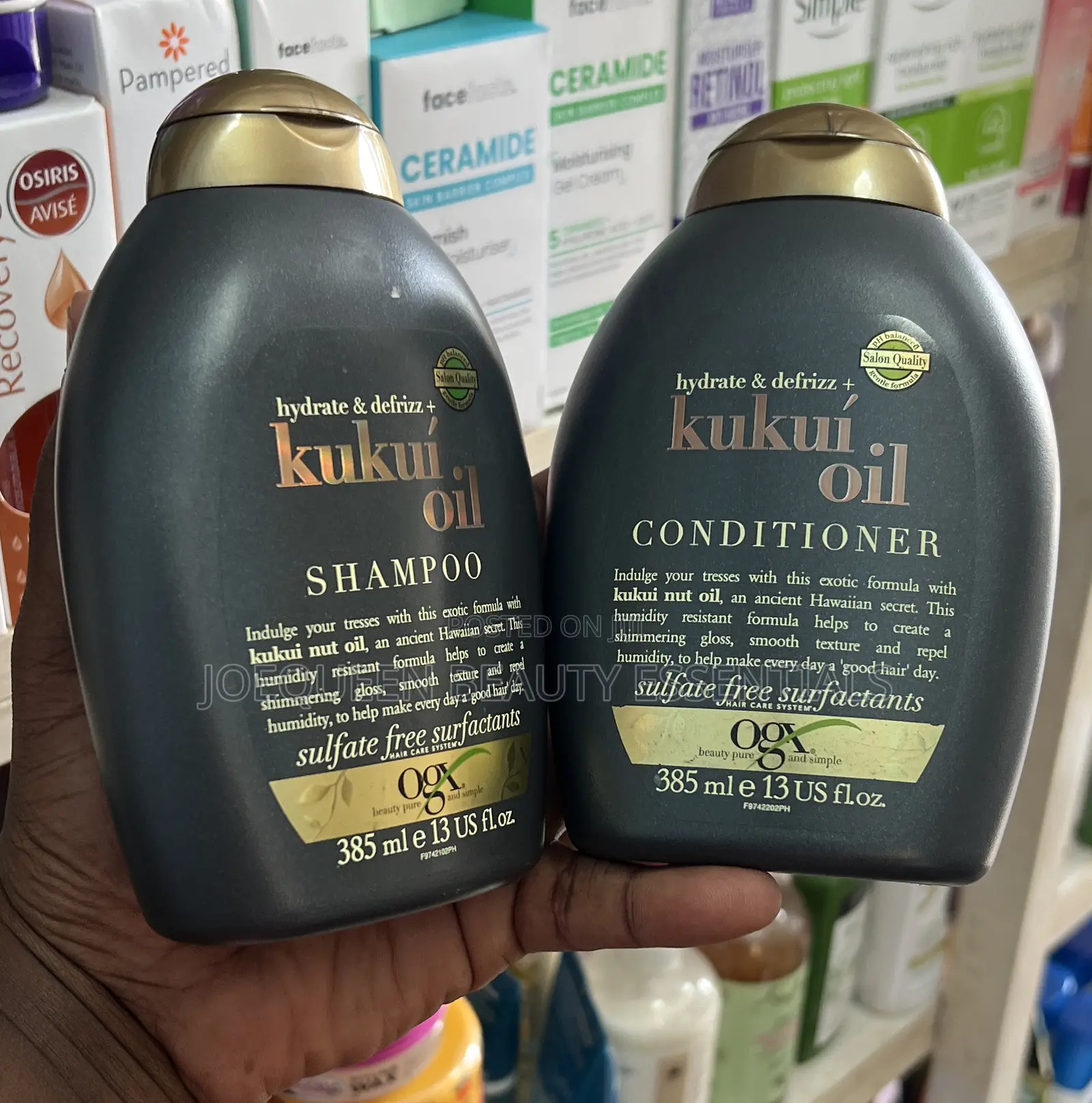Ogx Kukuí Oil Shampoo And Conditioner