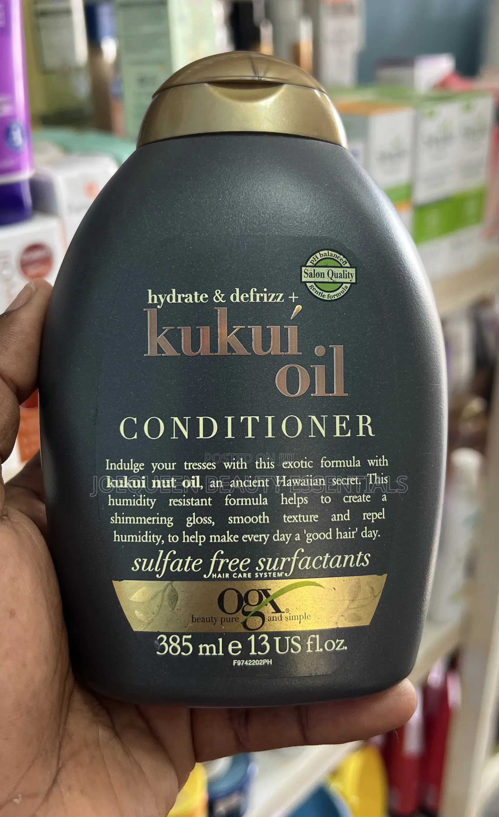 Ogx Kukuí Oil Shampoo And Conditioner