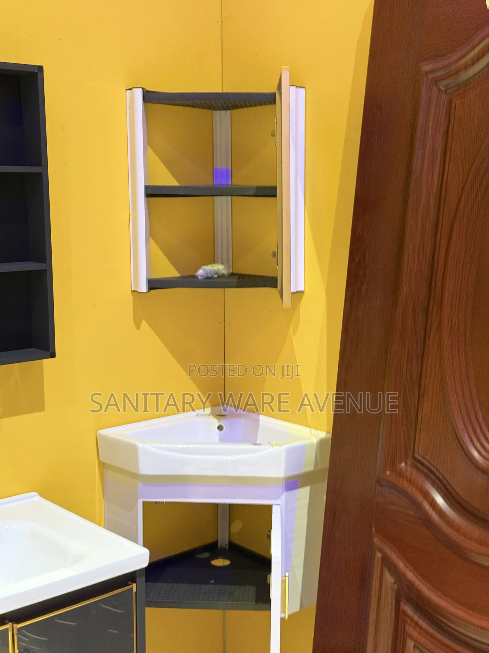 Wall Hung Basin _ Corner Cabinet Basin