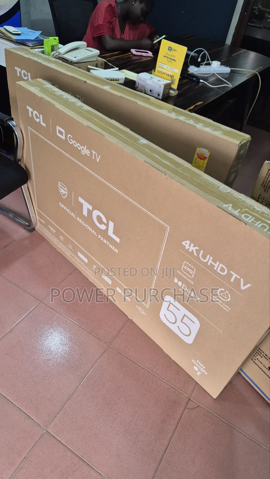 TCL 55 Inches Aiq Processor