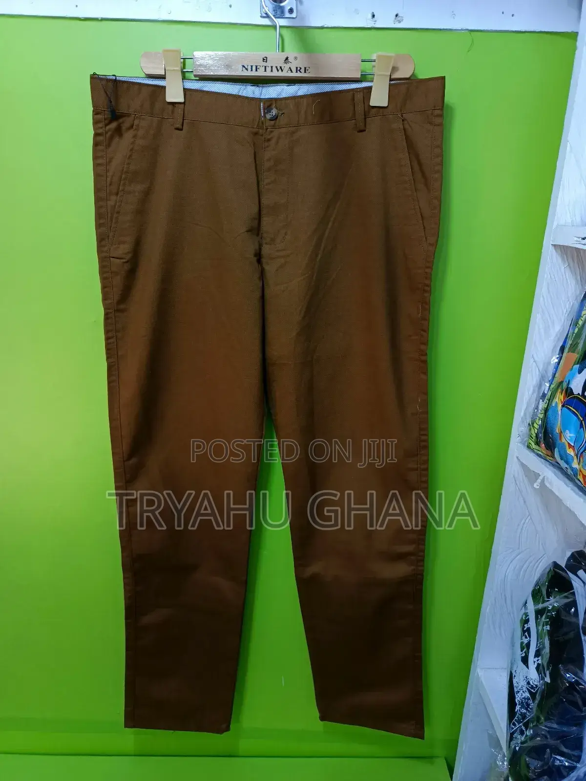 Zara Brown Khaki Trousers All-day Wear