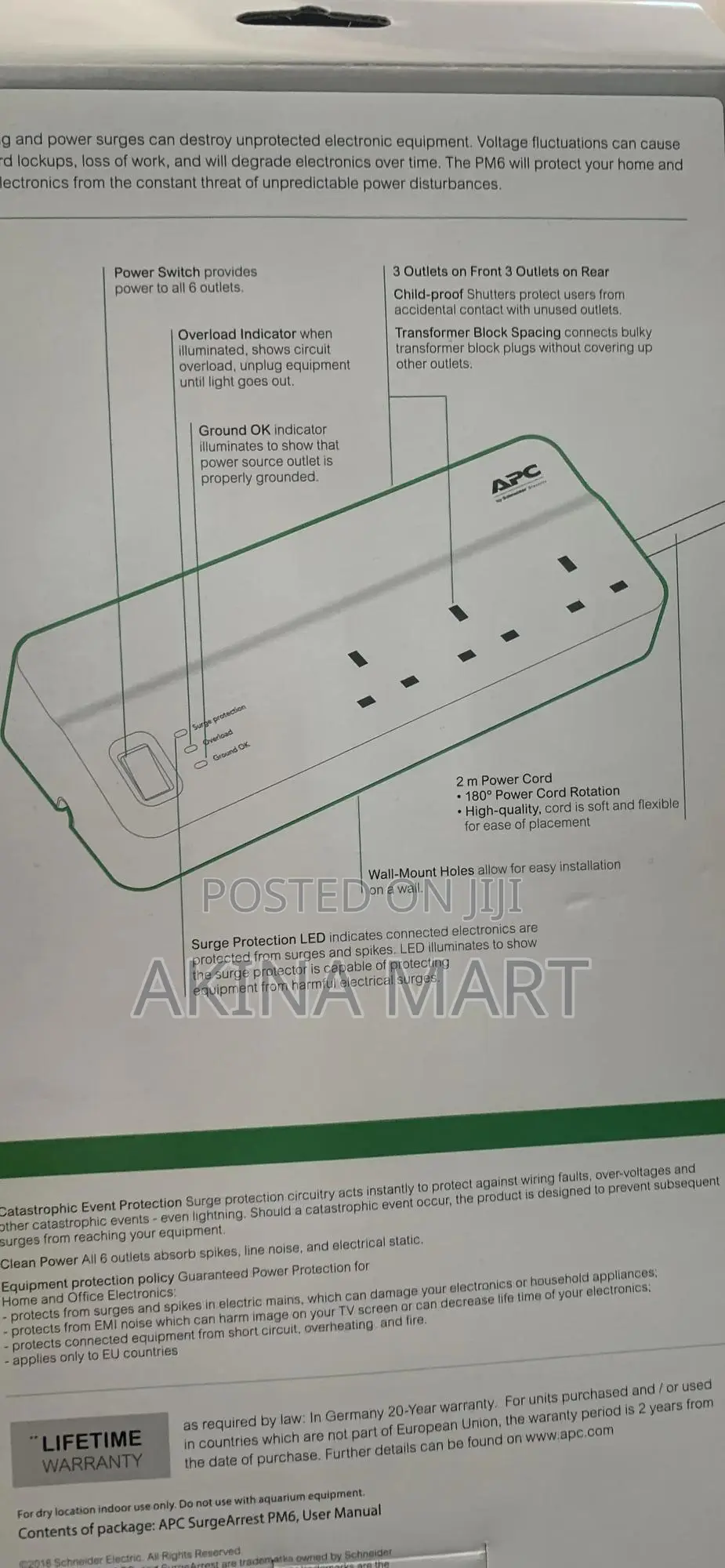Apc Surge Protector Extension Board