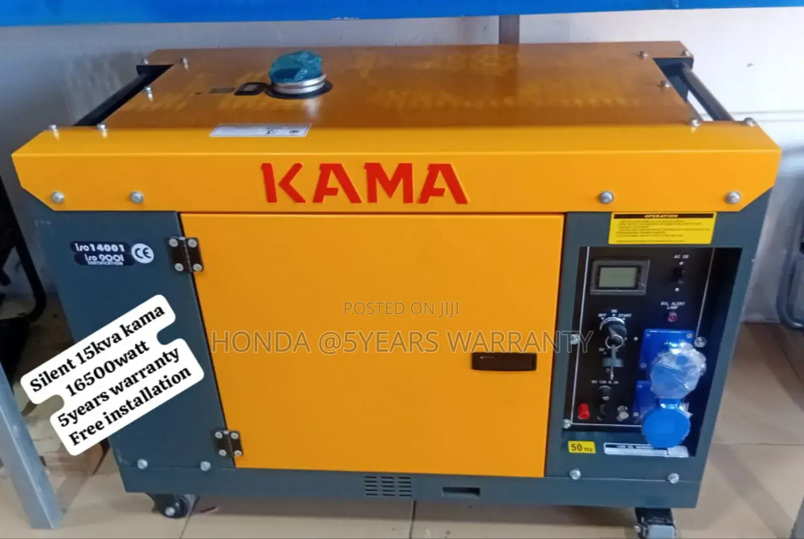 Power Your Business With Kama Generator 15kva 16500watt