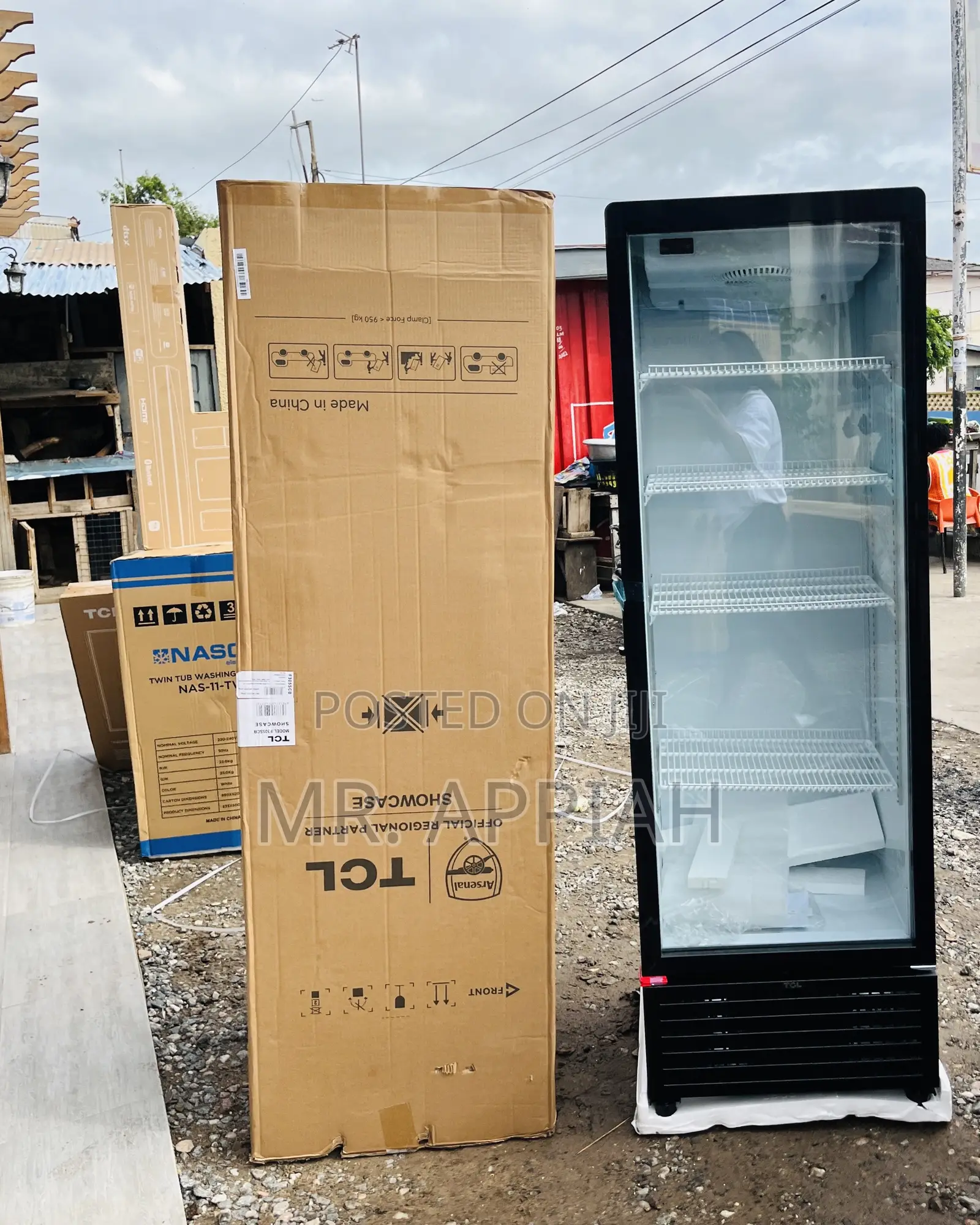 Super Chilling TCL F305cb Single Door Fridge.